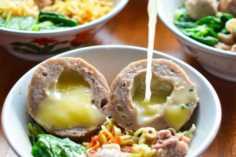 bakso keju lumer